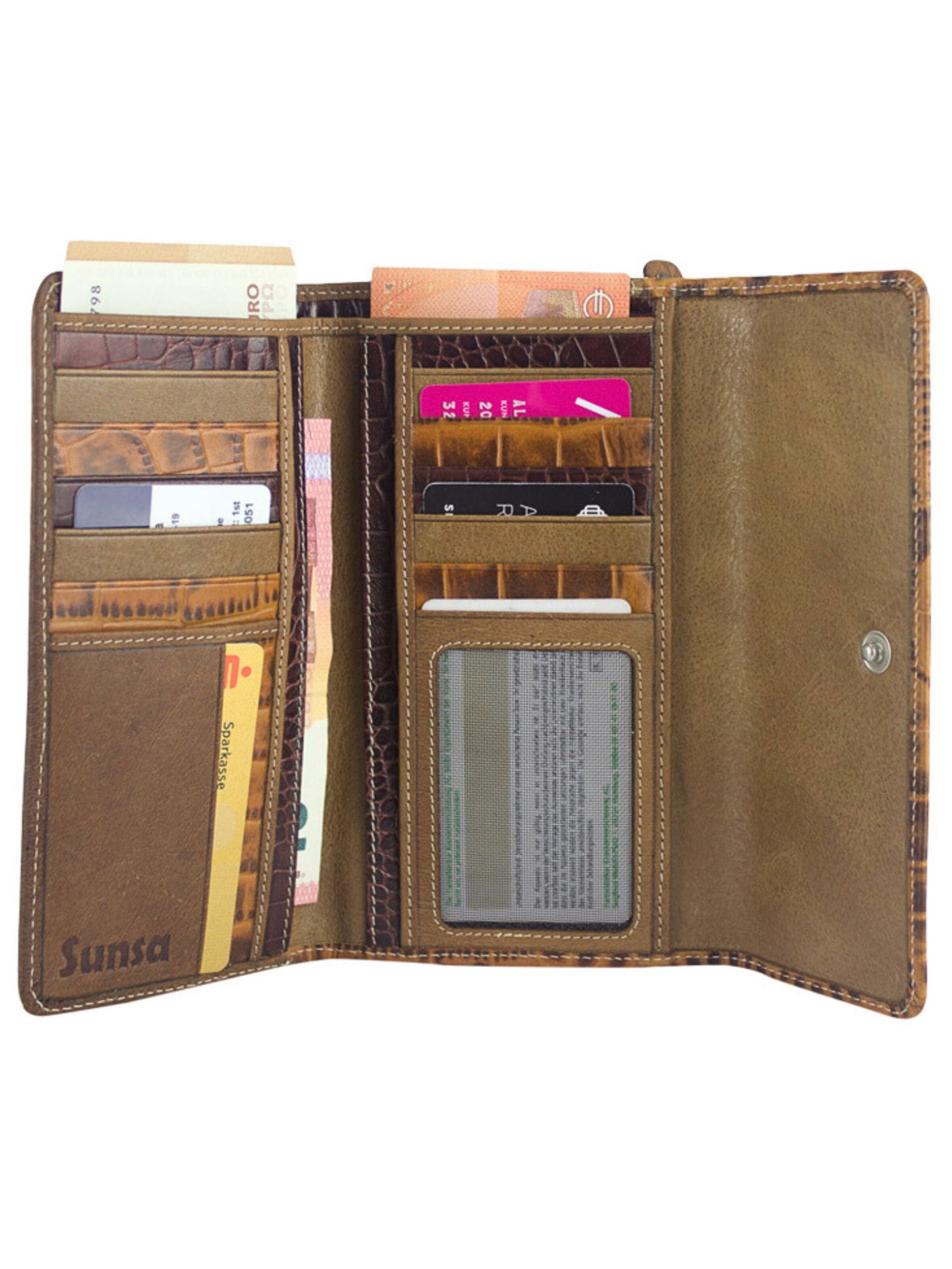 Sunsa Wallet in Brown