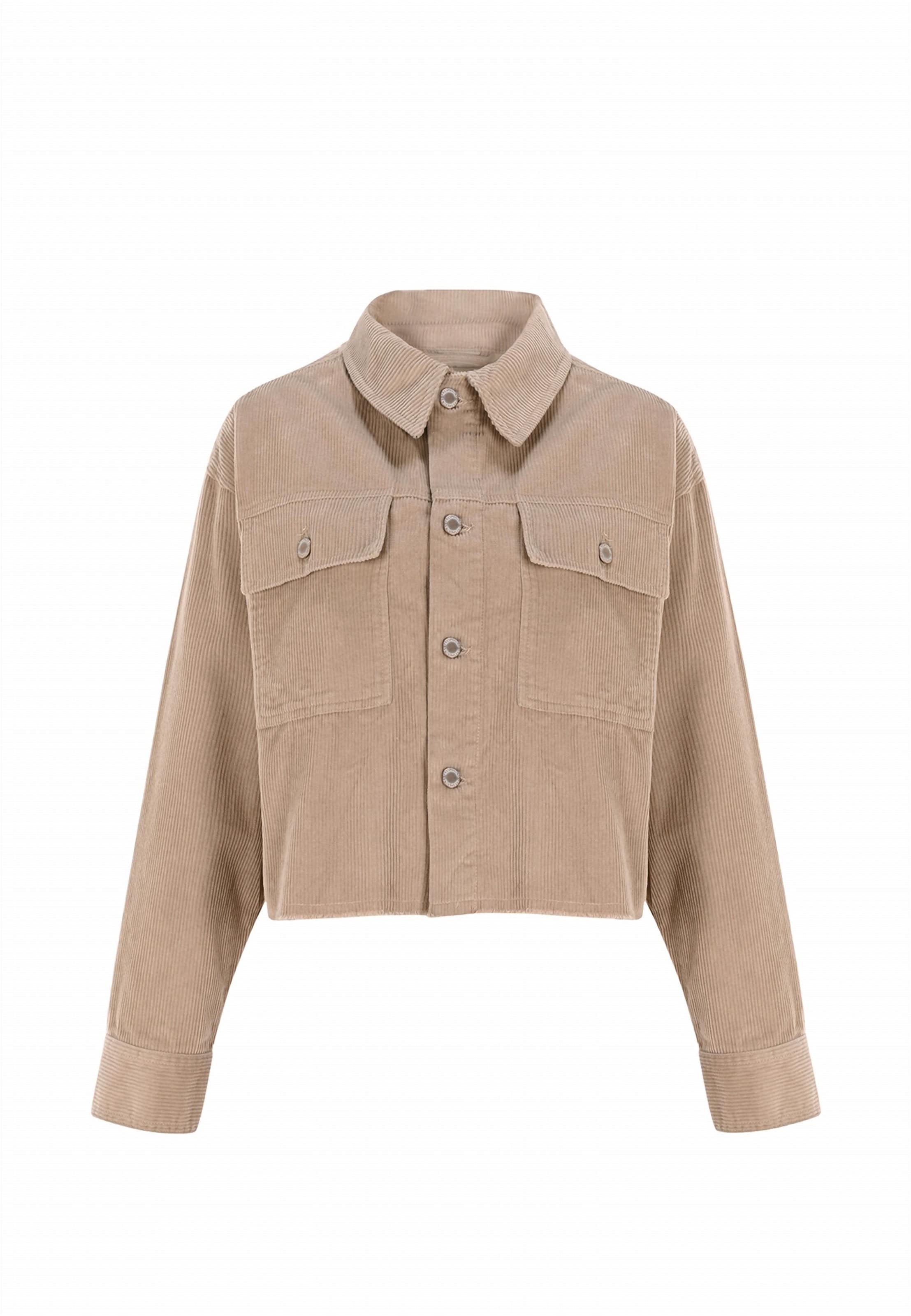 FRESHLIONS Freizeitjacke 'Ceres' in Beige: Vorderseite