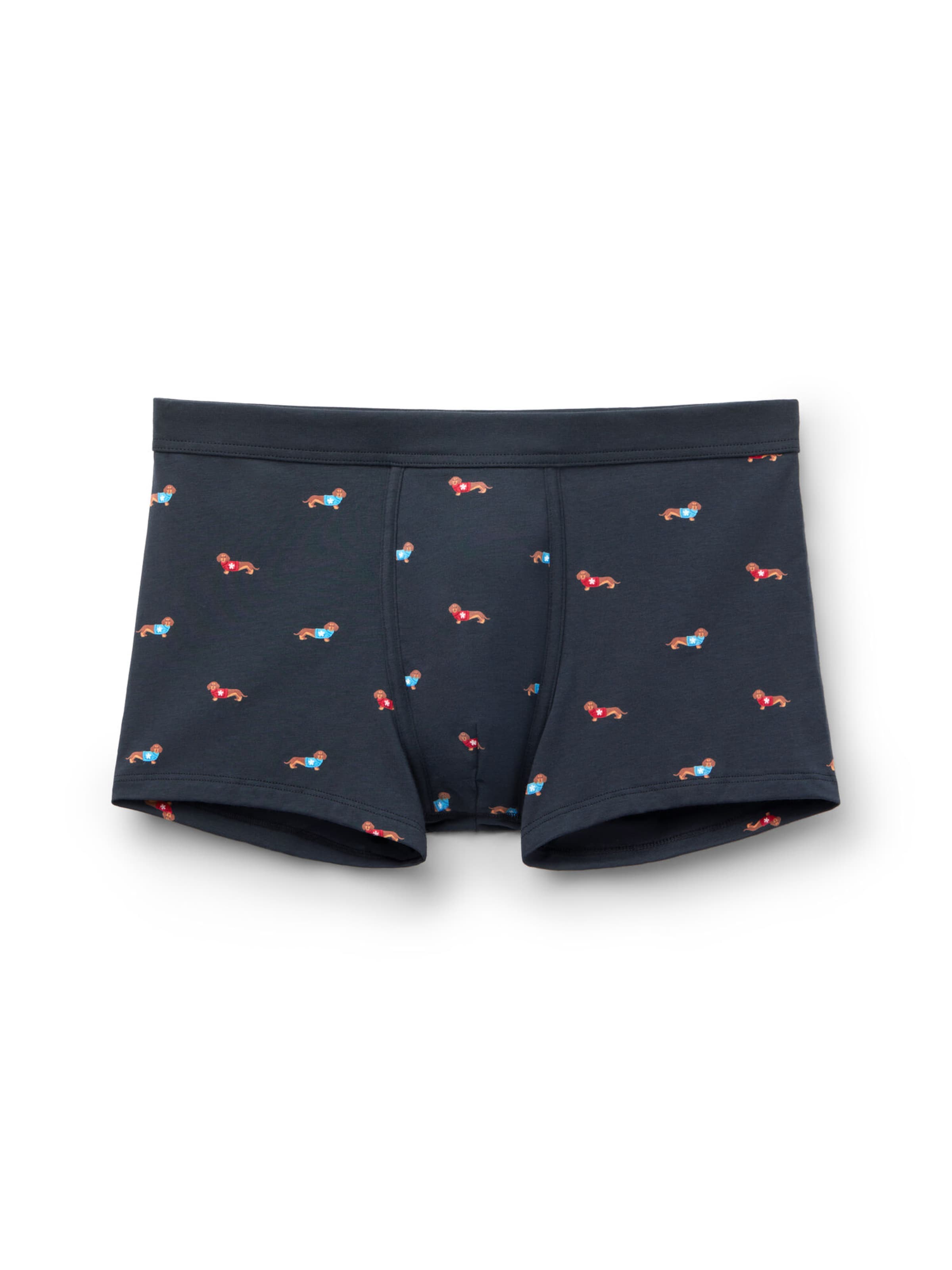 IUMAN Intimissimi Uomo Boxershorts in Blau: Vorderseite