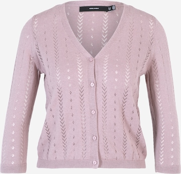 VERO MODA Strickjacke 'FIONA' in Lila: predná strana