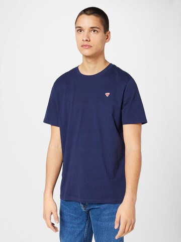 T-Shirt 'Fred' Hummel en bleu : devant