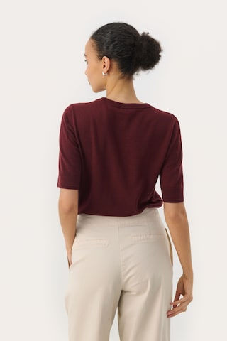 Part Two Sweater 'Natanya ' in Red