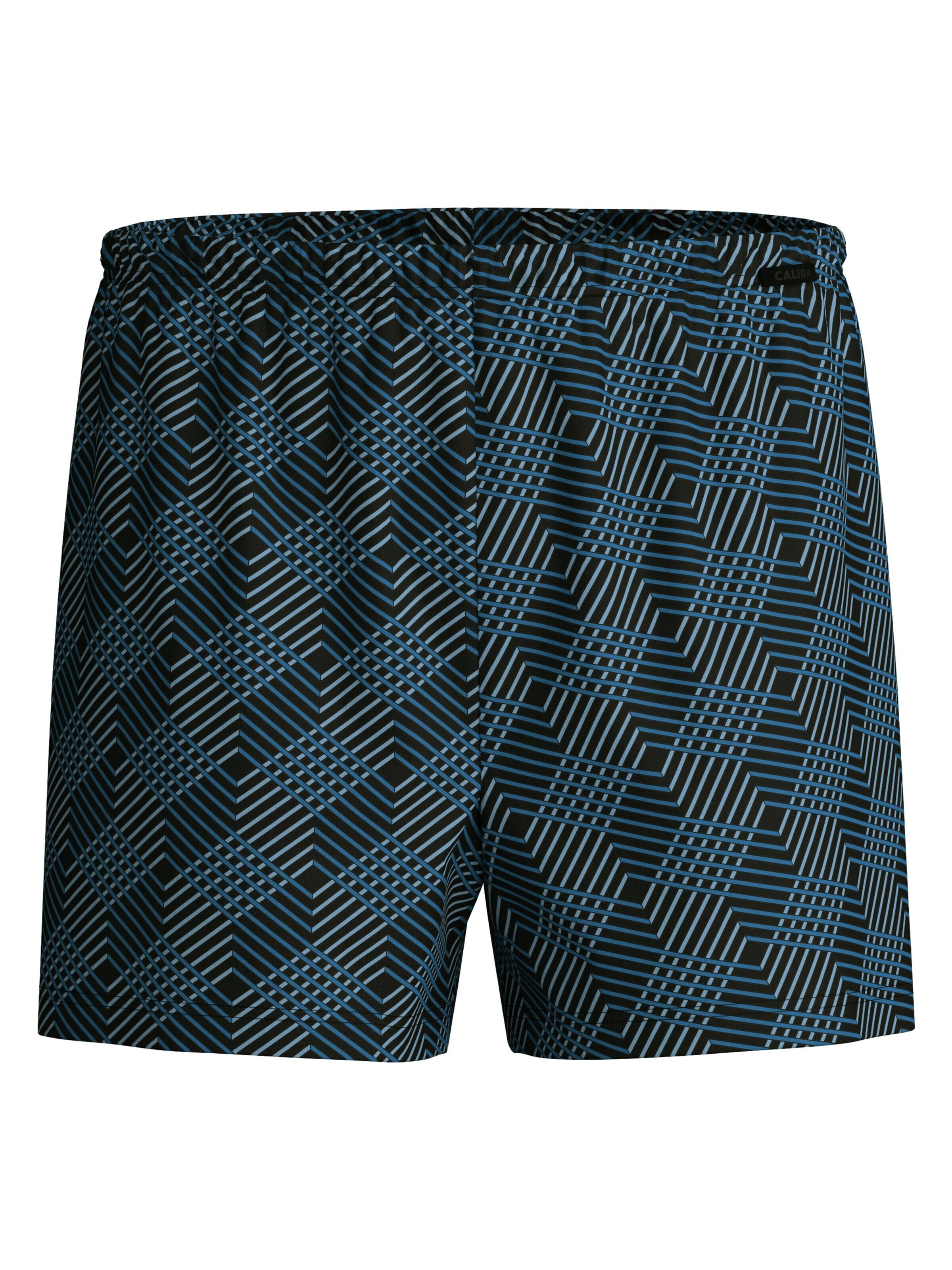 CALIDA Boxer shorts 'Prints' in Black: front