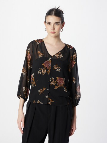 ABOUT YOU Bluse 'Marissa' (GRS) in Schwarz: Vorderseite