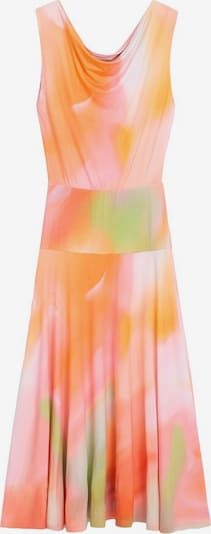 Vasarinė suknelė iš Desigual, spalva – nebalintos drobės spalva / rožių spalva / oranžinė-raudona, Prekių apžvalga