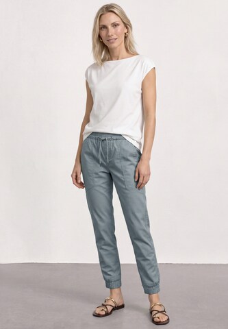 STREET ONE Slim fit Pants in Blue: front