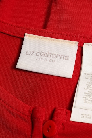 Liz Claiborne Bluse L in Rot
