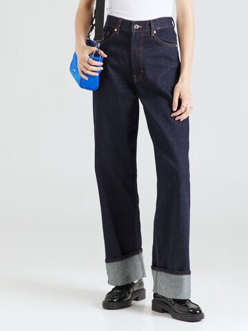HUGO Loosefit Jeans 'Gealena' in Blauw: voorkant