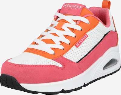 SKECHERS Sneaker low i orange / pink / hvid, Produktvisning