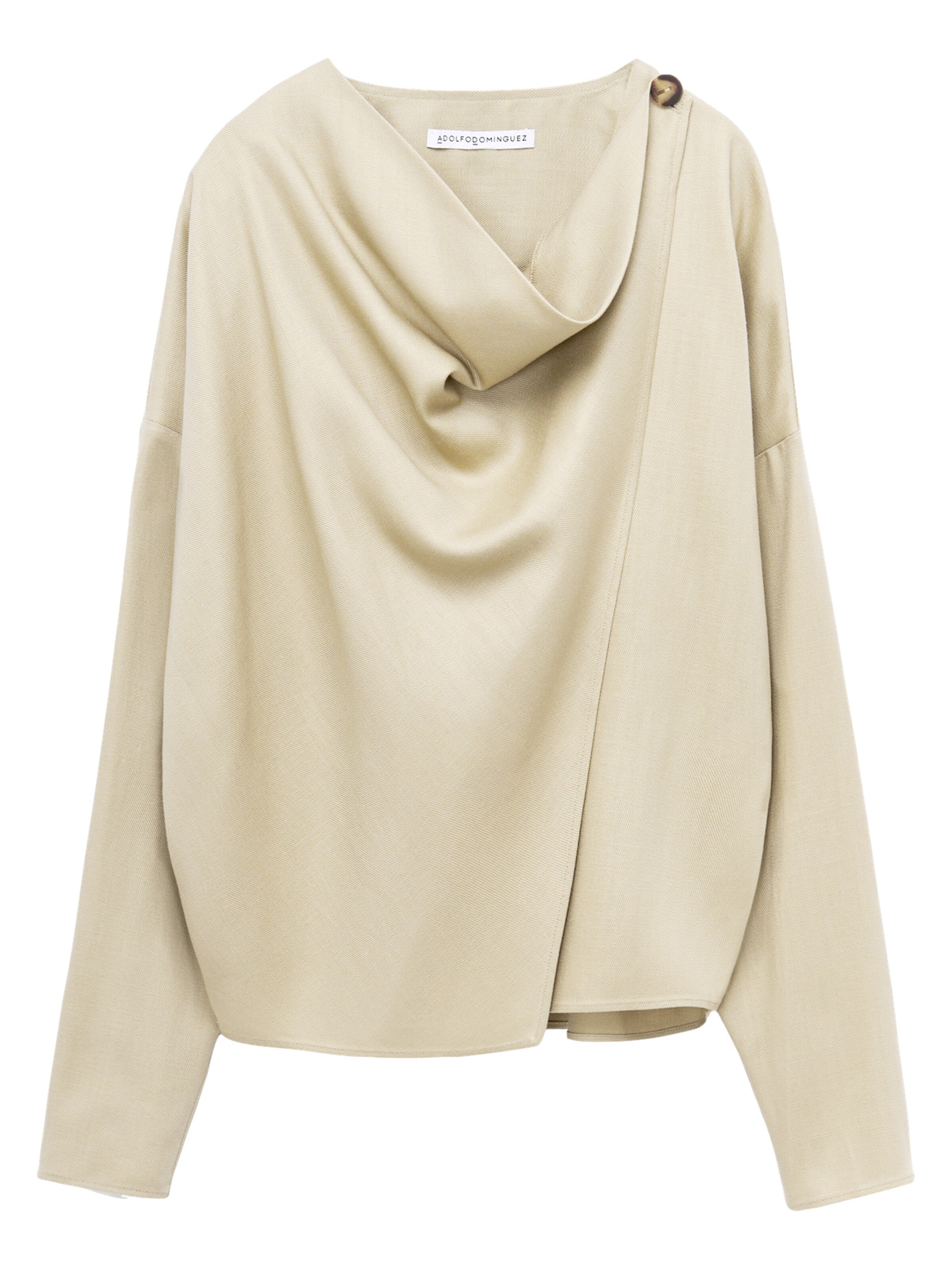 Adolfo Dominguez Shirt in Beige: Vorderseite