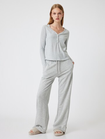 Koton Pajama shirt in Grey