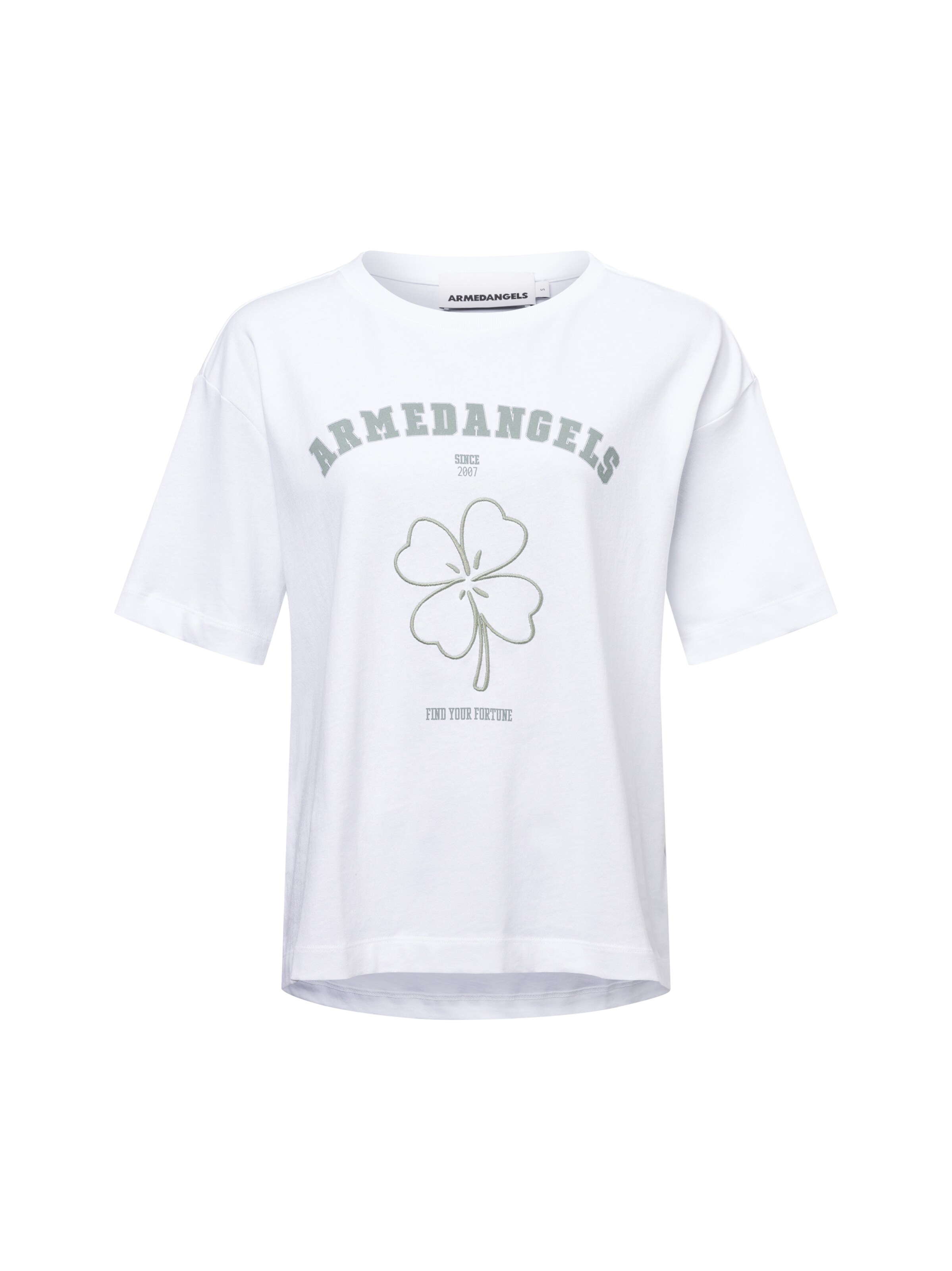 ARMEDANGELS Shirt ' Giannaa Fortune ' in White: front