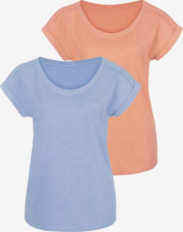 VIVANCE Shirt in Blauw: voorkant