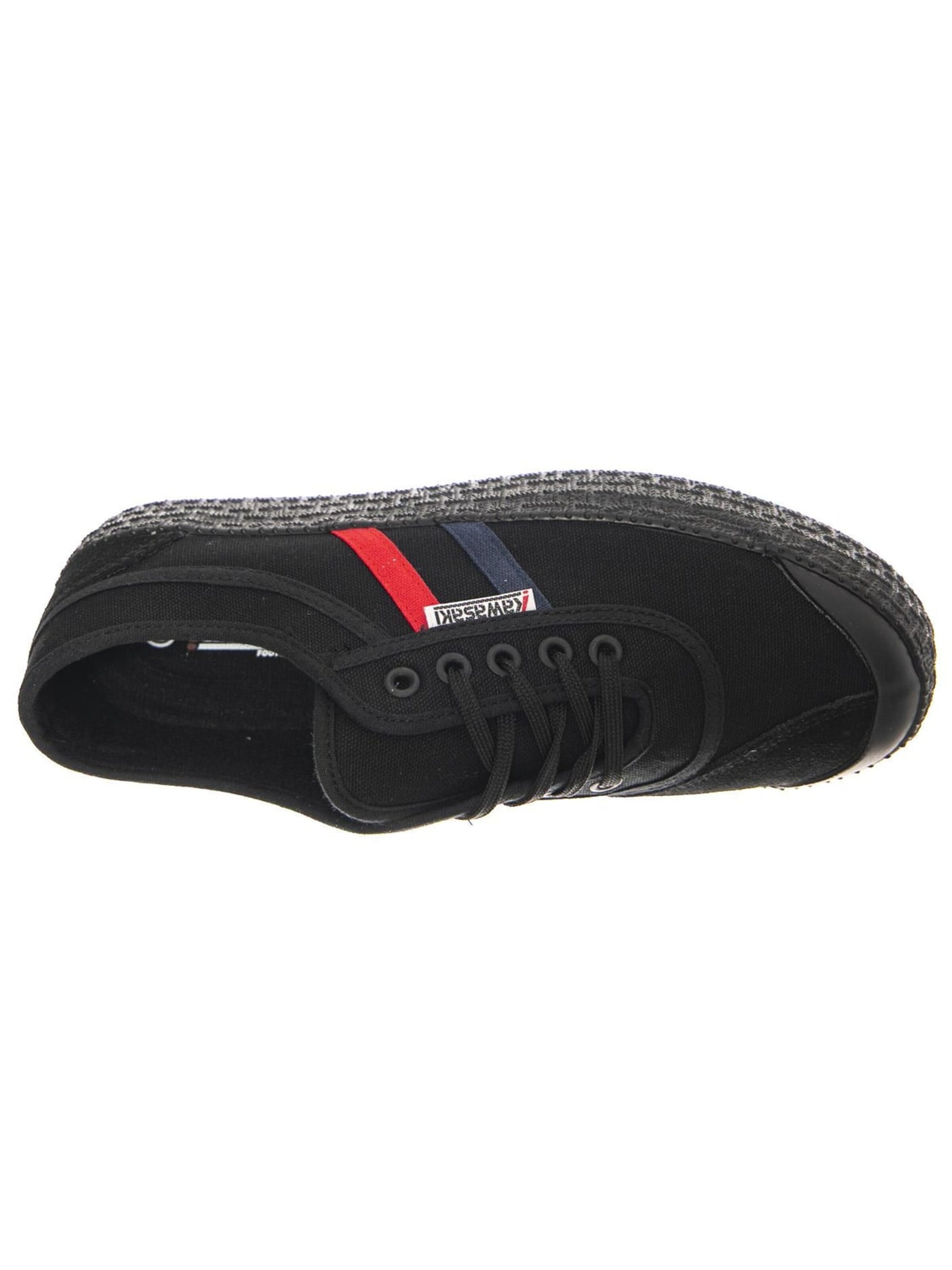 Scarpa stringata sportiva 'W' Retro 3.0 Black Solid Shoes' di KAWASAKI in nero