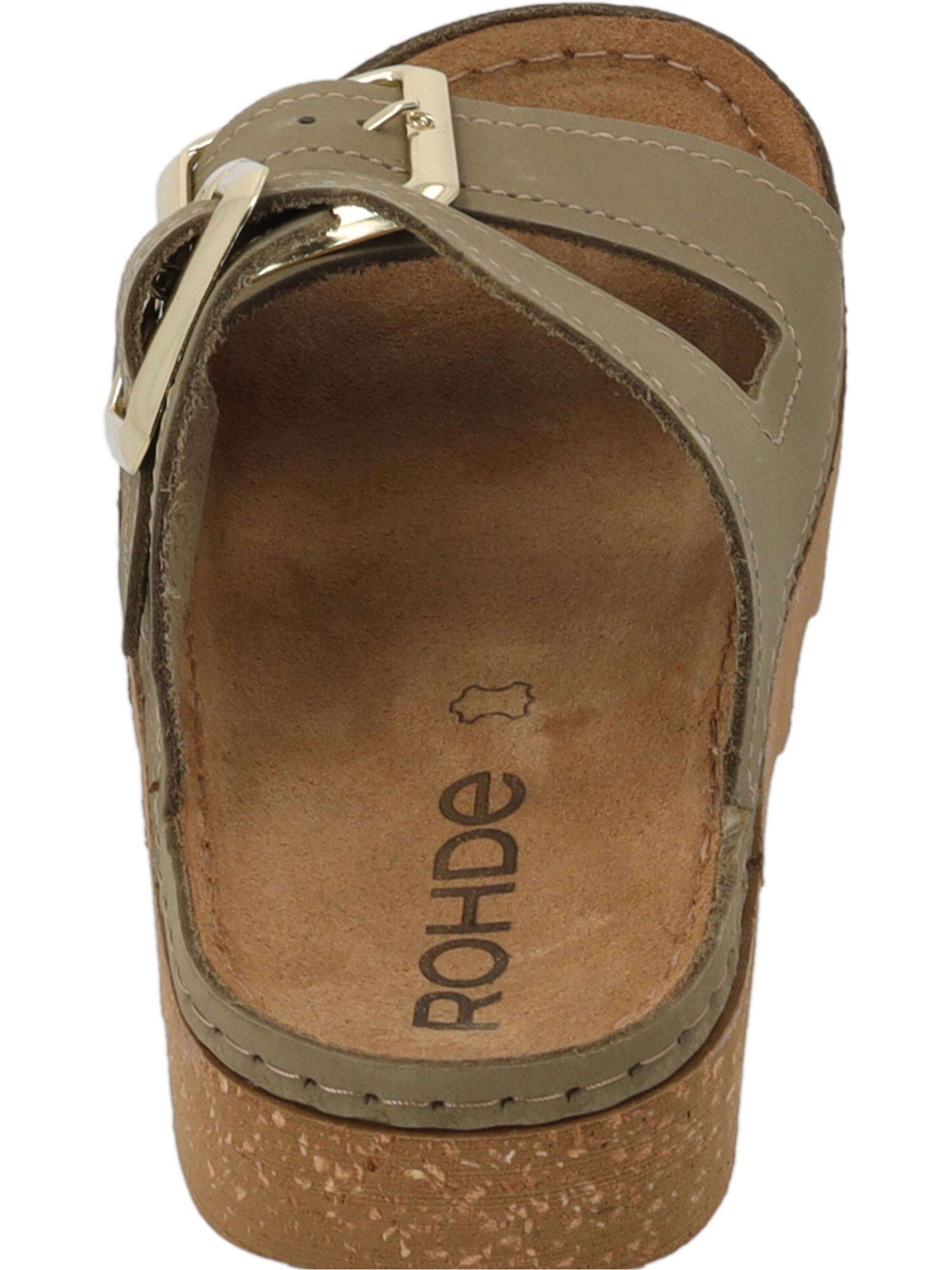 ROHDE Mules in Green