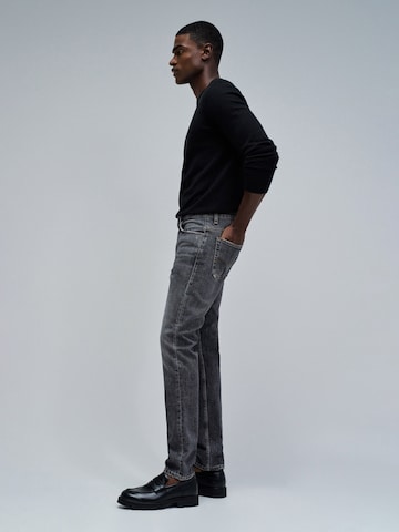 Coupe slim Jean Salsa Jeans en noir