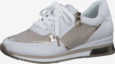 MARCO TOZZI حذاء رياضي بلا رقبة بـ ذهبي / أبيض, عرض المنتج