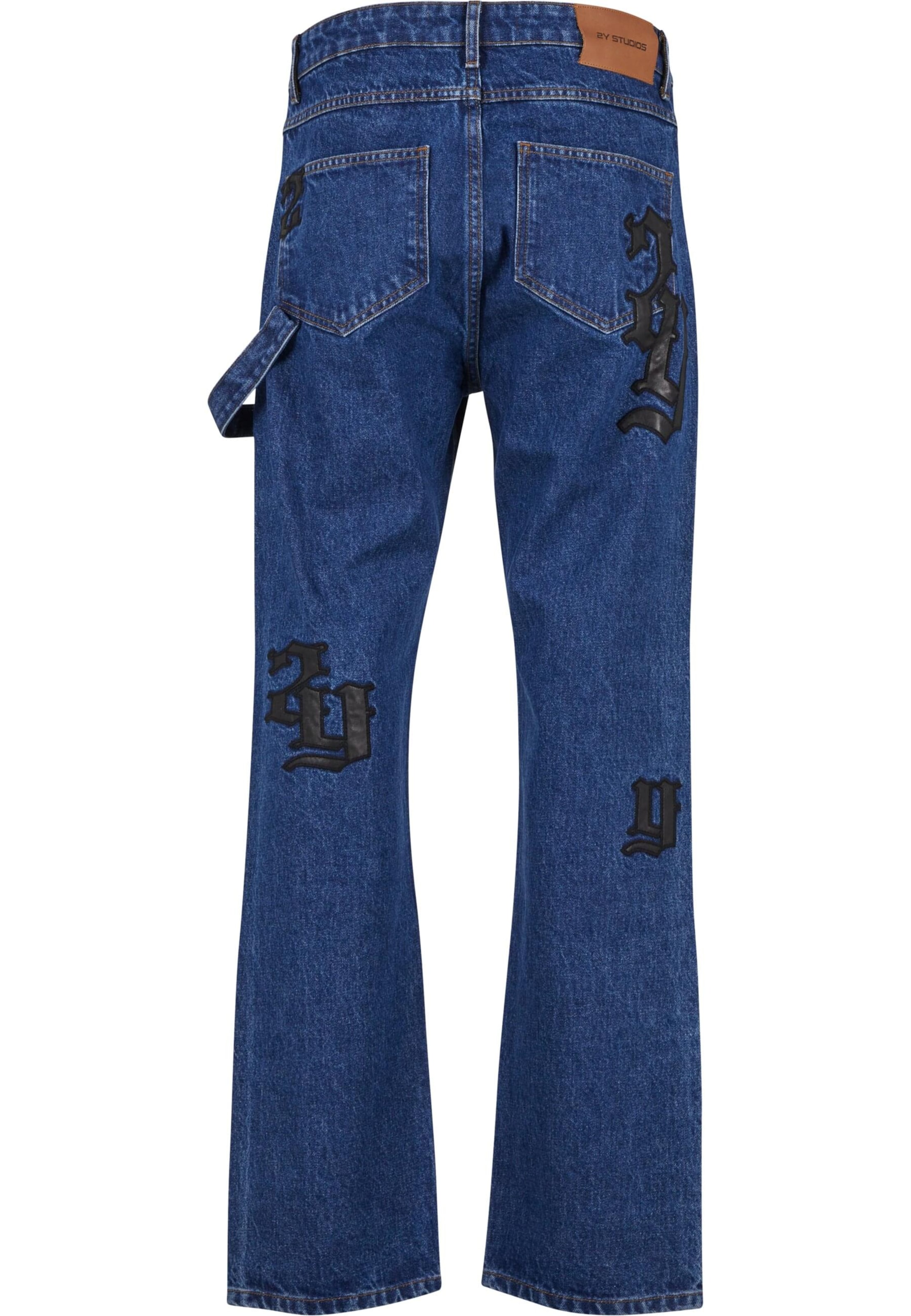 2Y Studios Regular Jeans 'Cavo Carpenter' in Blue