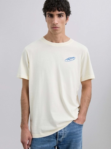 Scalpers T-shirt 'Baguette' i beige: framsida