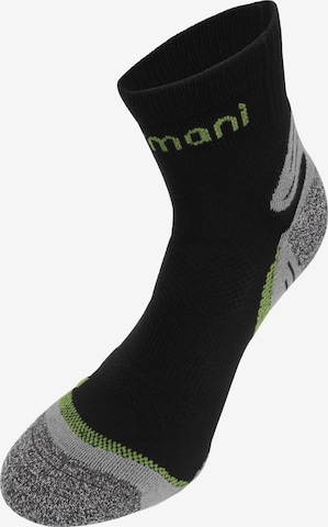 normani Athletic Socks in Black: front