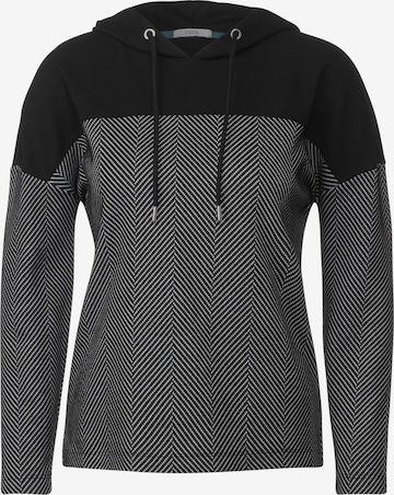 CECIL Sweatshirt in Grey: front