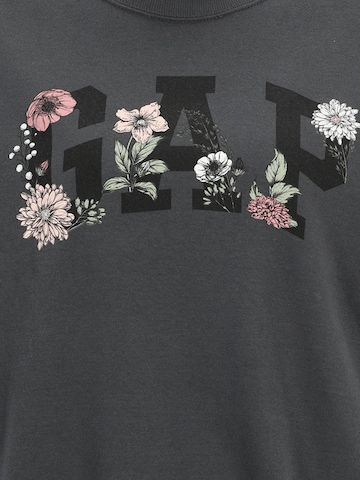 Gap Petite - Sweatshirt 'HERITAGE' em cinzento