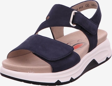 GABOR Sandale in Blau: Vorderseite