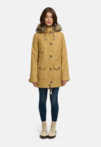 Ragwear Winterjas 'Jane' in Bruin