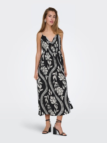 ONLY Summer dress 'ONLCatja' in Black: front