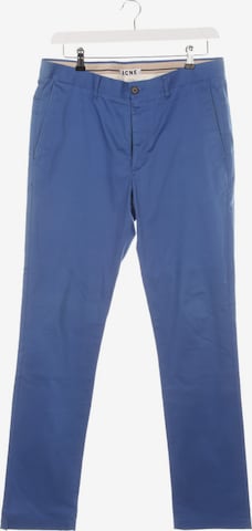 Acne Pants in 38 in Blue: front