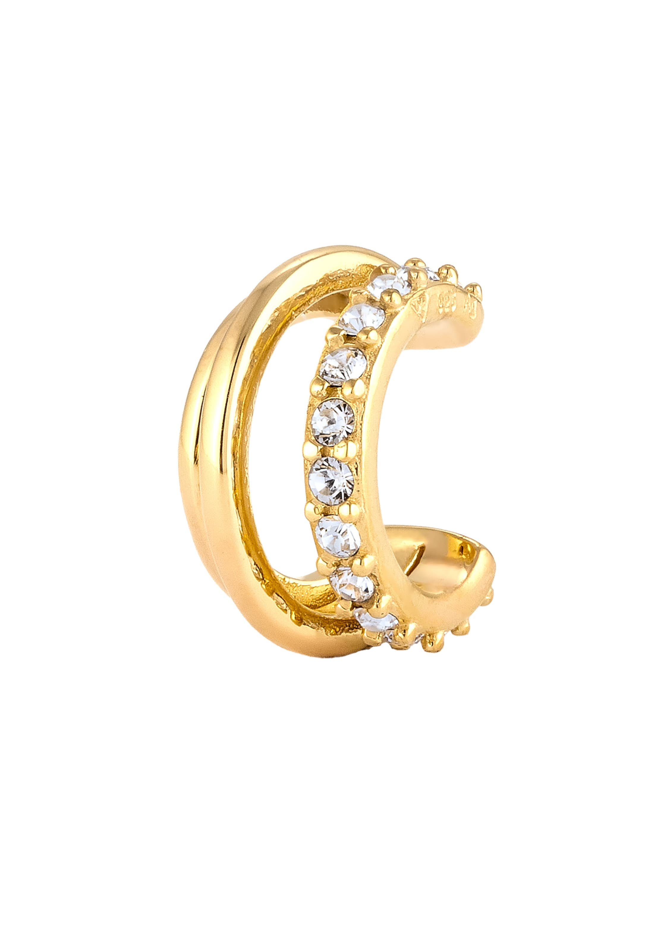 ELLI Kõrvarõngas, värv Kuld: eest vaates