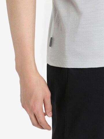 ICEBREAKER Funkcionalna majica 'Tech Lite II' | siva barva