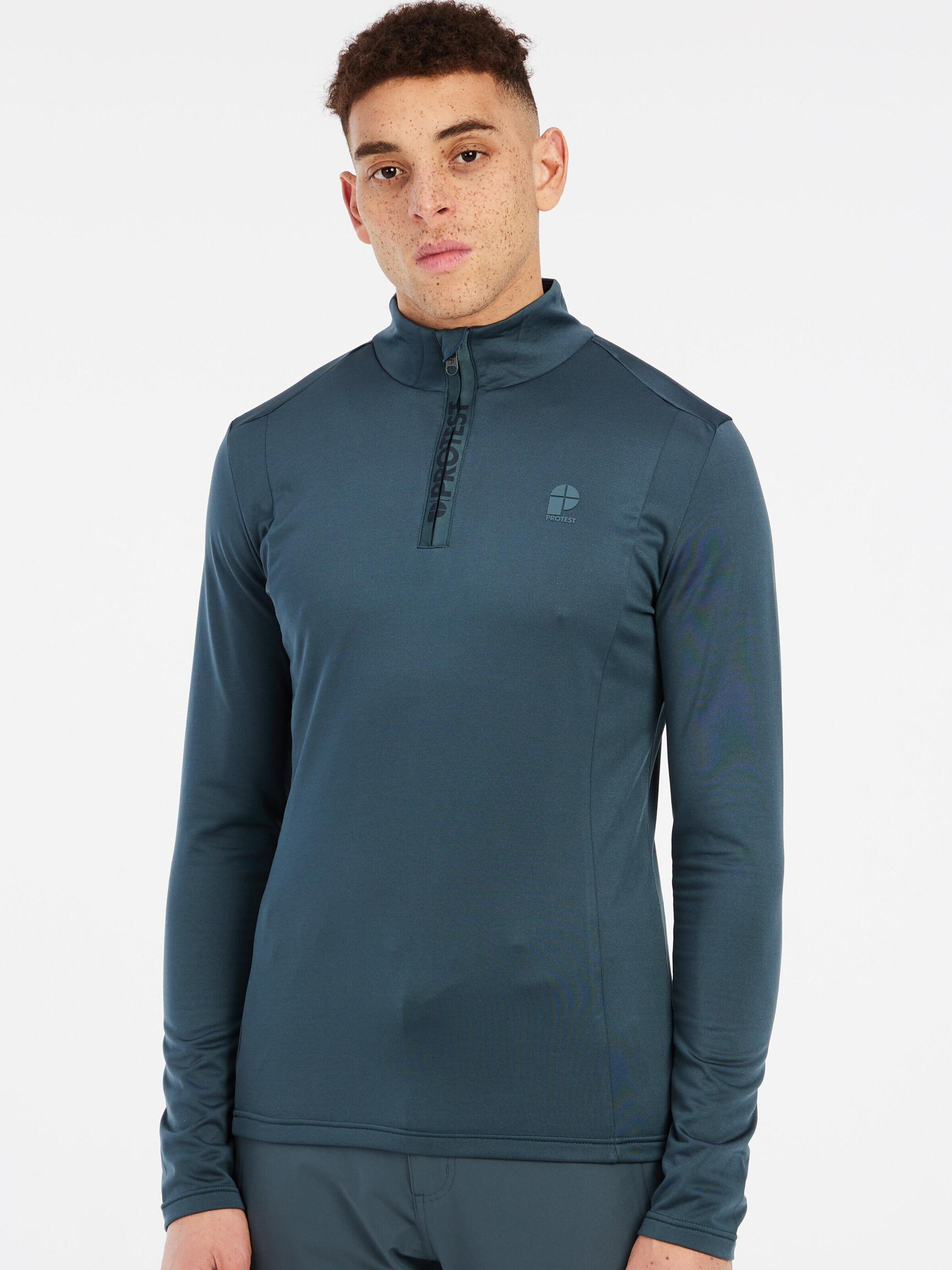 PROTEST Sports sweatshirt 'REWILL' in Blue: front