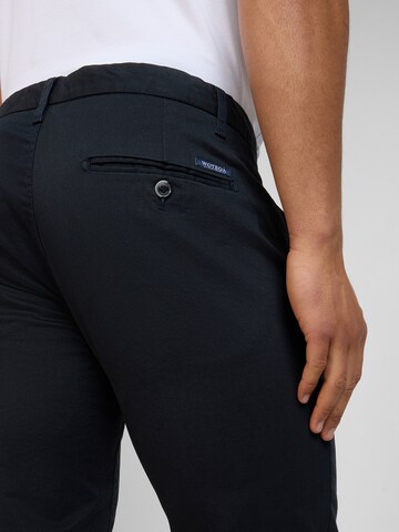 WOTEGA Slim fit Chino Pants 'Adriano' in Blue