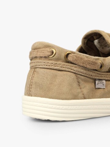 Scalpers Sneaker 'BOAT' i brun