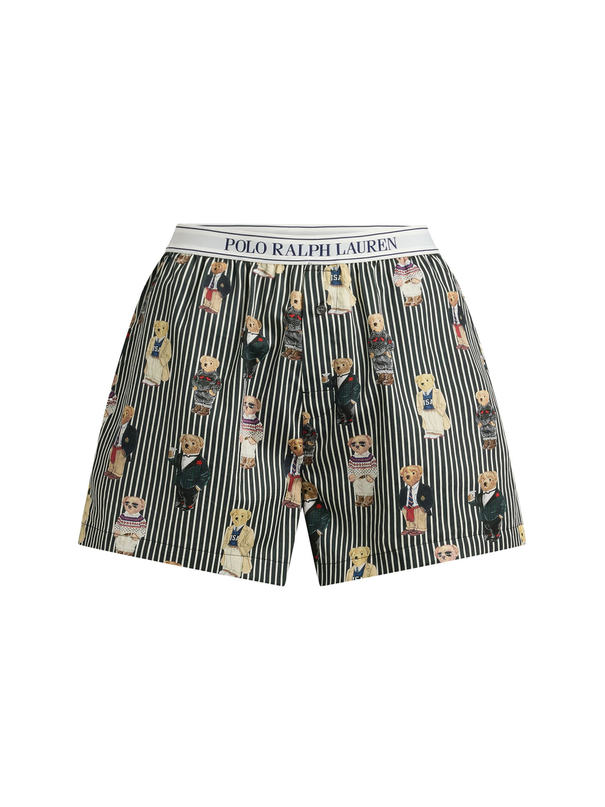 Polo Ralph Lauren Pajama pants ' Iconic Bear ' in Grey: front