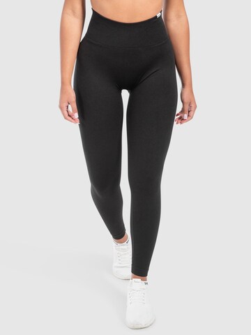 Skinny Pantalon de sport 'Elin' Smilodox en noir