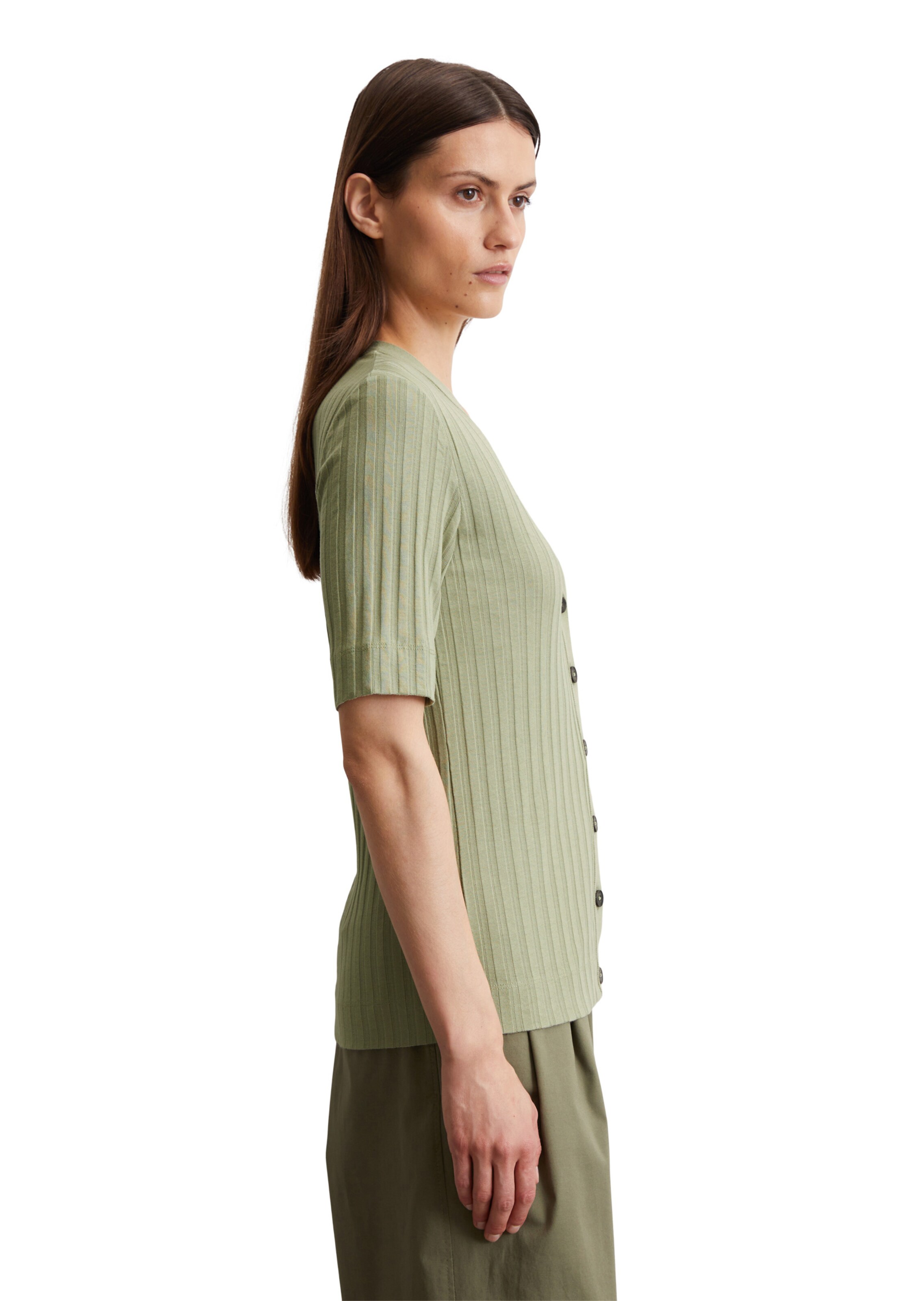 Marc O'Polo Knit Cardigan in Green