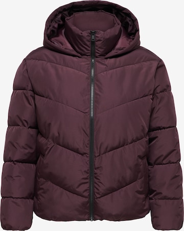 Veste mi-saison 'CARCLAIR' ONLY Carmakoma en rouge : devant