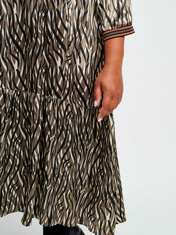 Pont Neuf Dress in Brown