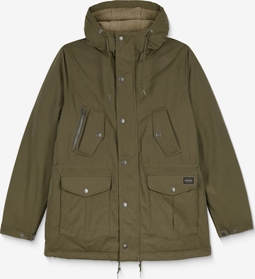 Volcom - Parka de inverno 'Starget' em verde: frente