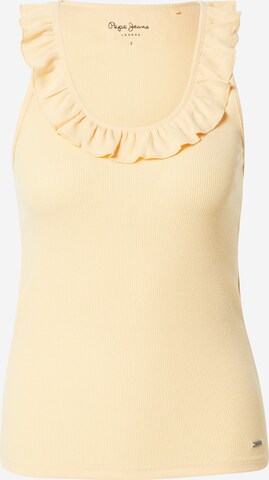 Pepe Jeans Top 'DORINA' in Yellow: front
