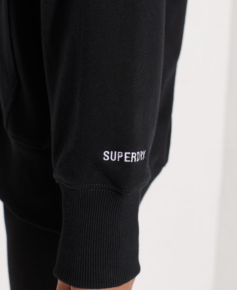 Superdry Sweatshirt Code in Schwarz 