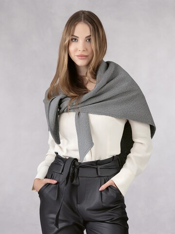 GIESSWEIN Shawl in Grey: front