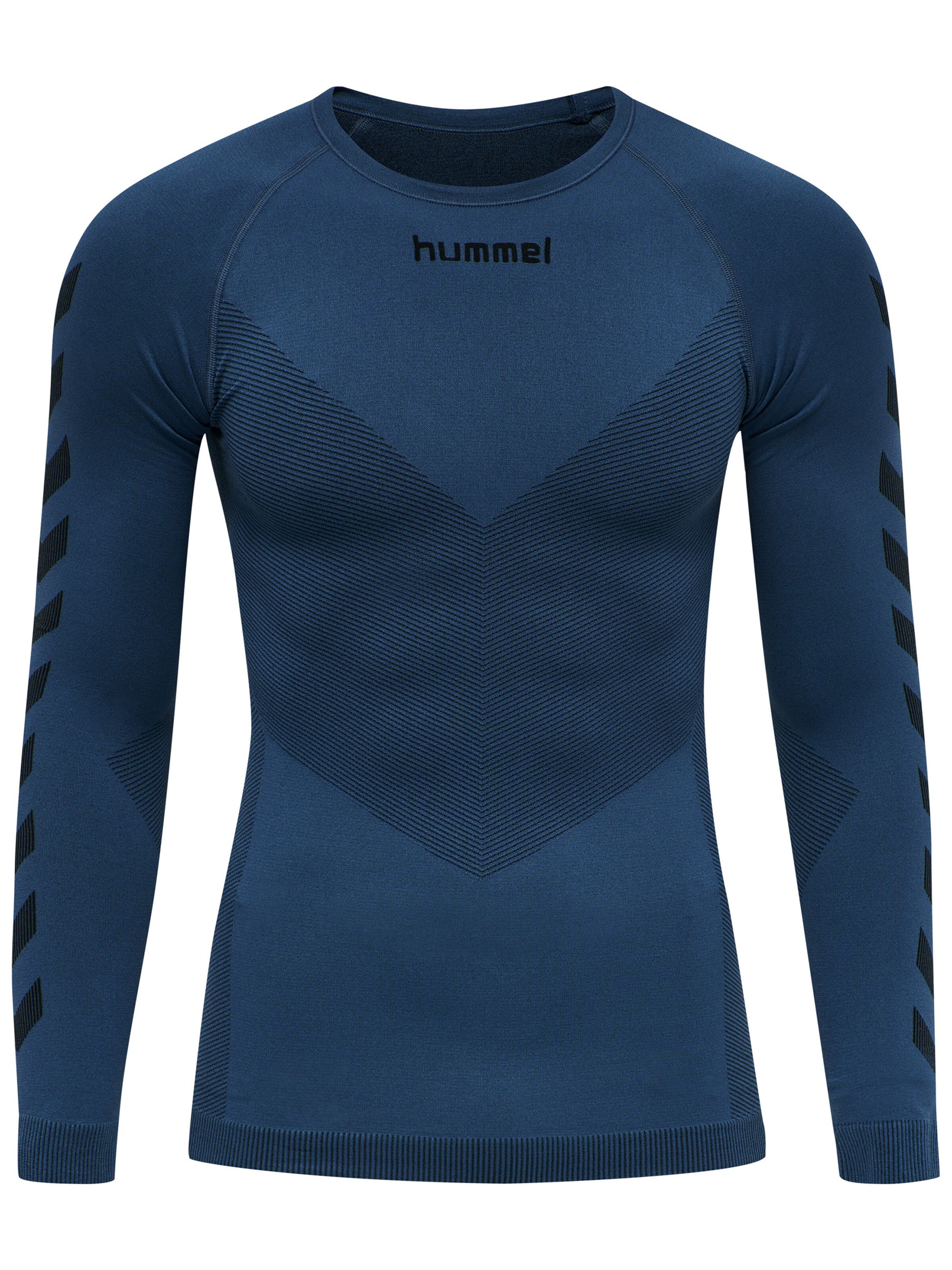 Hummel Base Layer in Blau: Vorderseite
