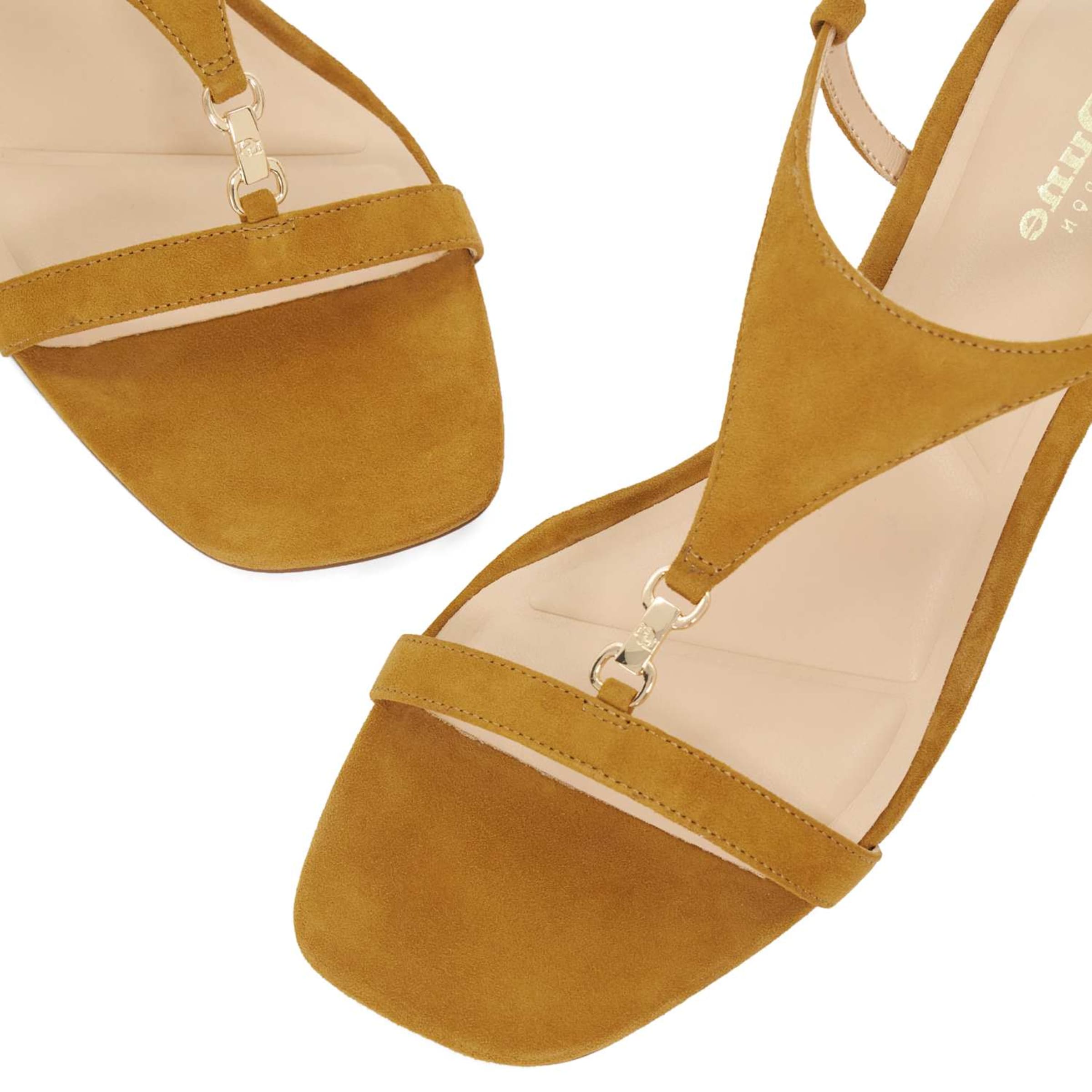 Dune LONDON Riemensandale 'Monacos' in Gelb