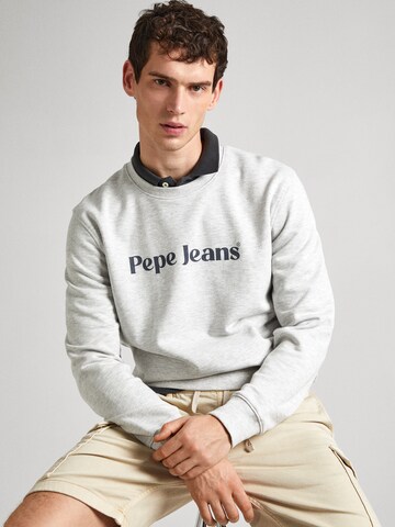 Pepe Jeans Sweatshirt 'REGIS' in Grau