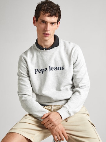 Pepe Jeans Sweatshirt 'REGIS' in Grijs