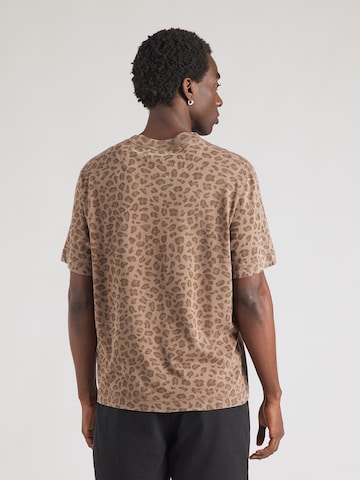 Abercrombie & Fitch Tričko 'VINTAGE INSPIRED' – hnědá