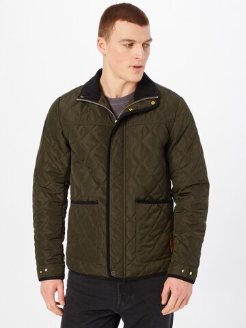 Veste mi-saison SCOTCH & SODA en vert : devant